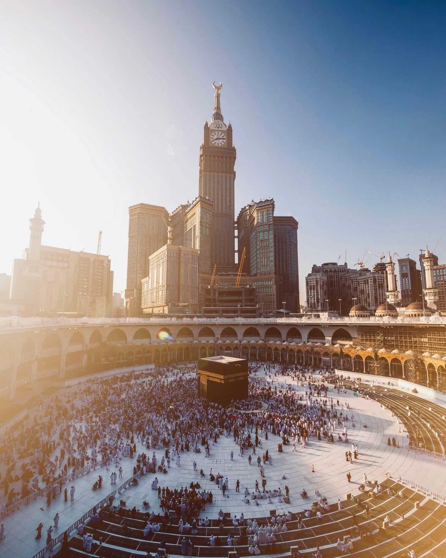 Masjid al-Haram at first light